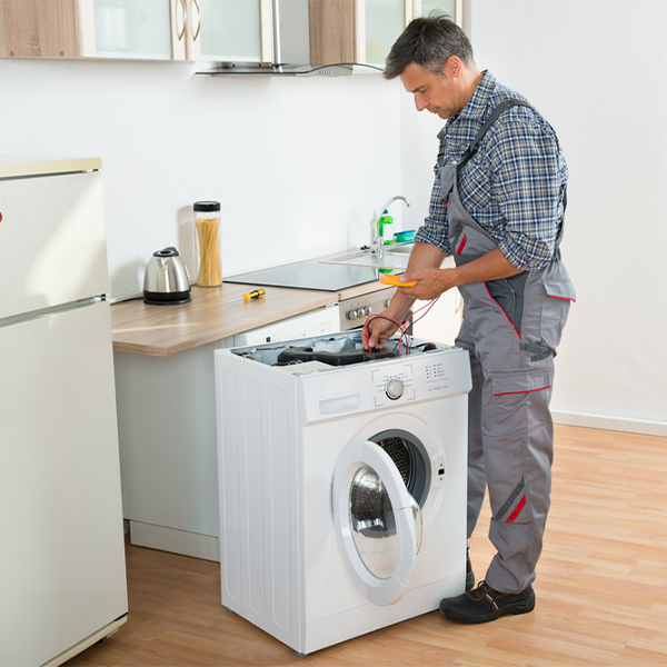 can you walk me through the steps of troubleshooting my washer issue in Martinsburg IA